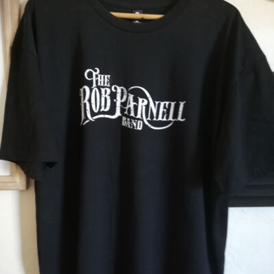 Black T - White Logo Thumbnail